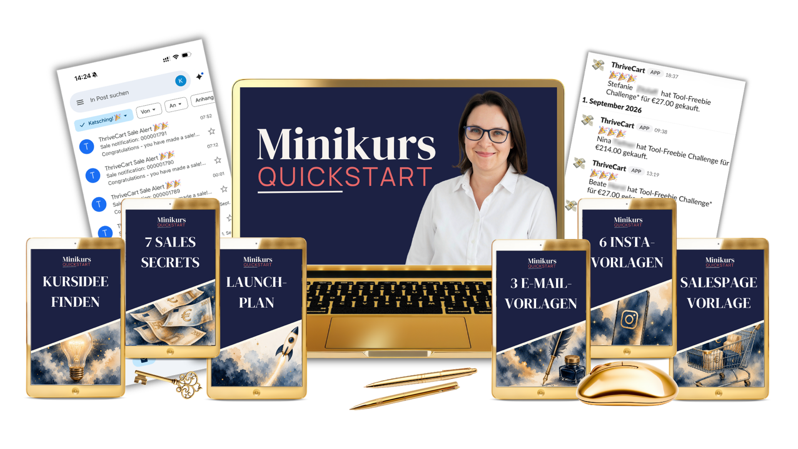Minikurs Quickstart Produkt-Mockup