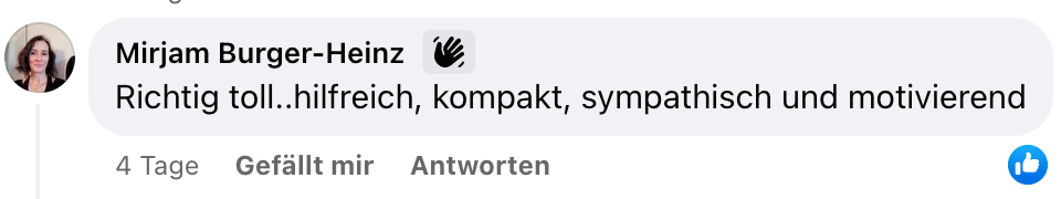 Testimonial Mirjam Burger-Heinz