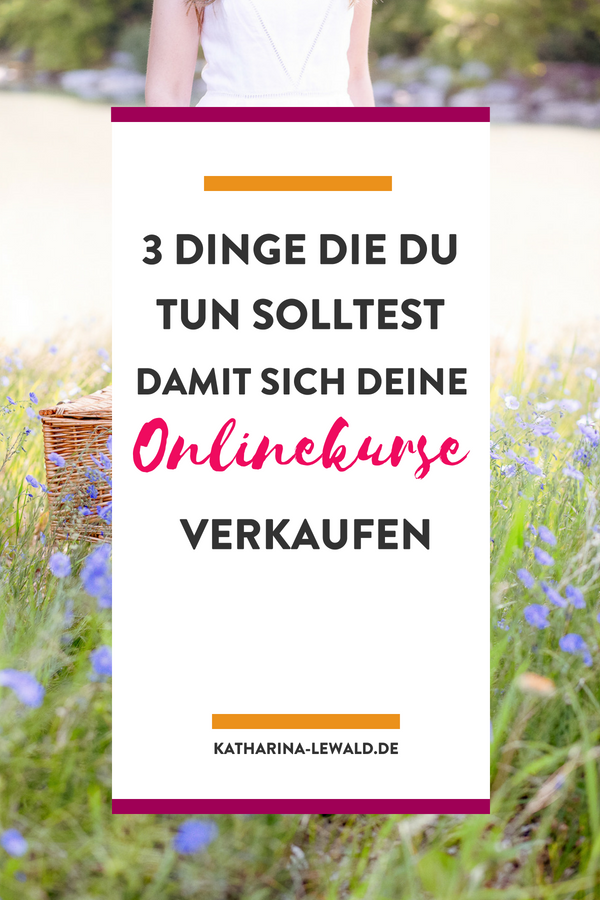 Du willst Onlinekurse erstellen und verkaufen? Hier sind drei Dinge, die du tun solltest, wenn du mehr zahlende Teilnehmer für deine Onlinekurse gewinnen möchtest.